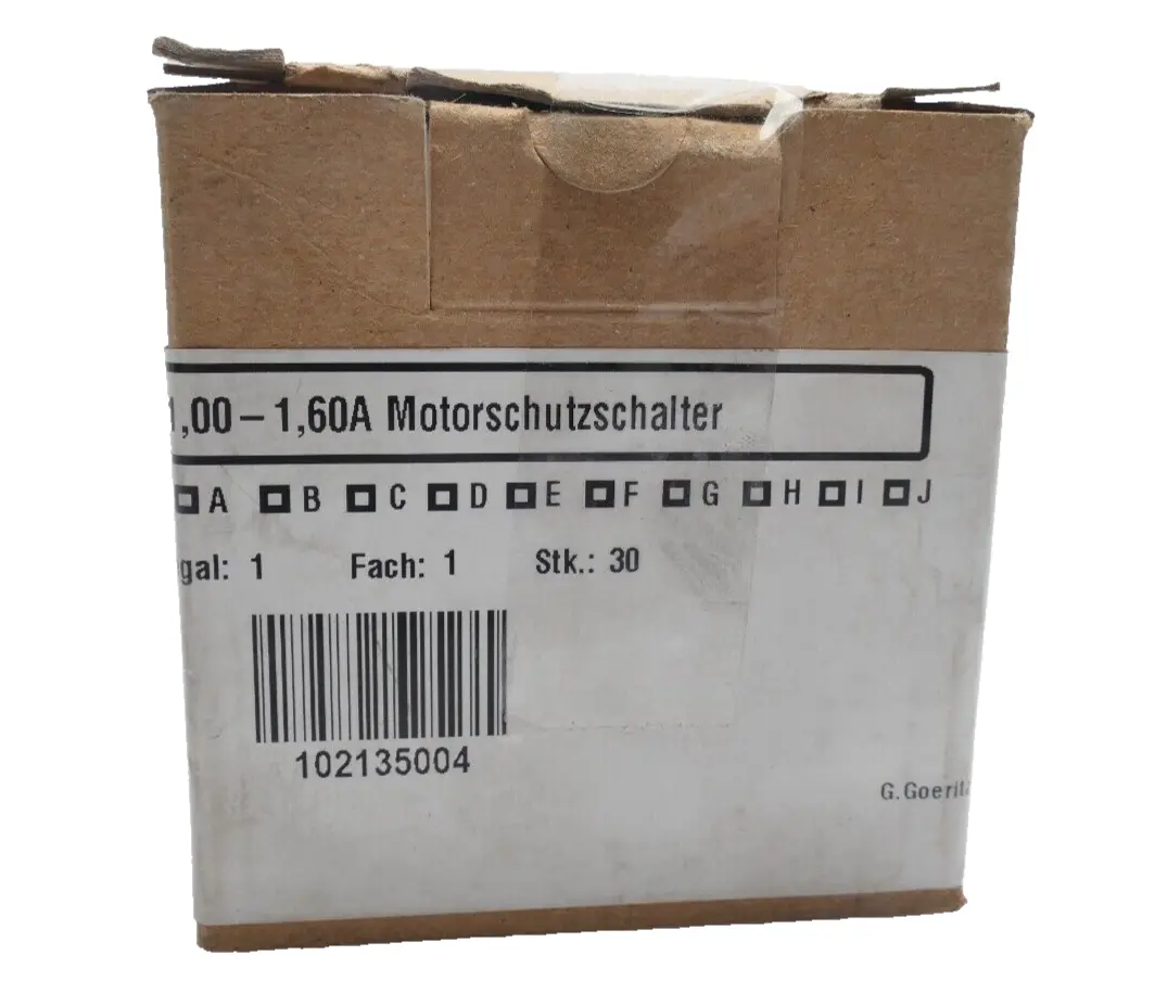 Produktfoto 1 von Esco 035/004 Motorschutzschalter MSM 600/25 | 1-1,6A | 690V