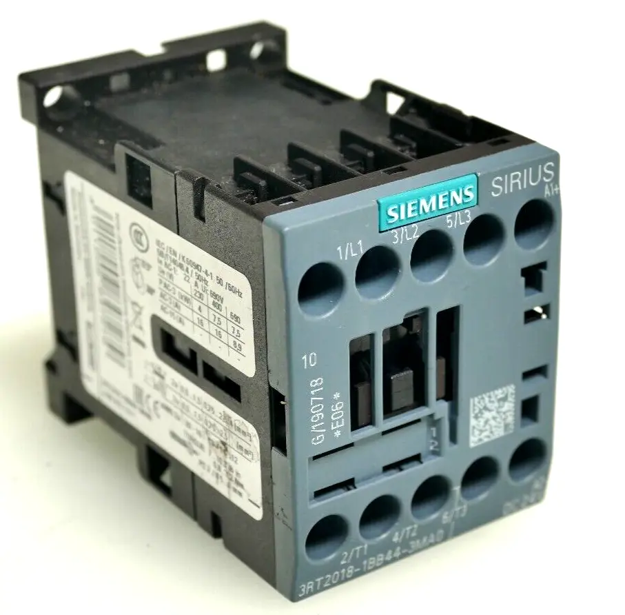Siemens 3RT2018-1BB44-3MA0 Leistungsschütz 3RT2 018-1BB44-3MA0 | E:06