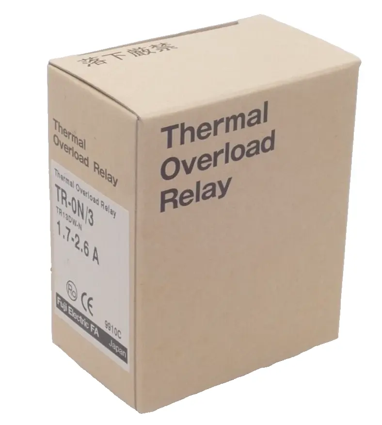 Produktfoto 1 von Fuji Electric Thermal Overload Relay 1.7-2.6A | TR13DW-N | TR-0N/3