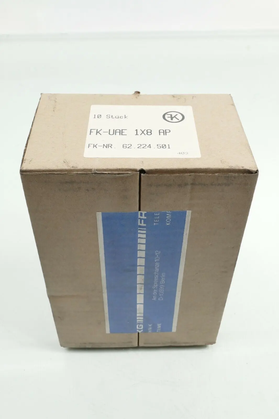 10x Anschlussdose FK-UAE 1x8 AP