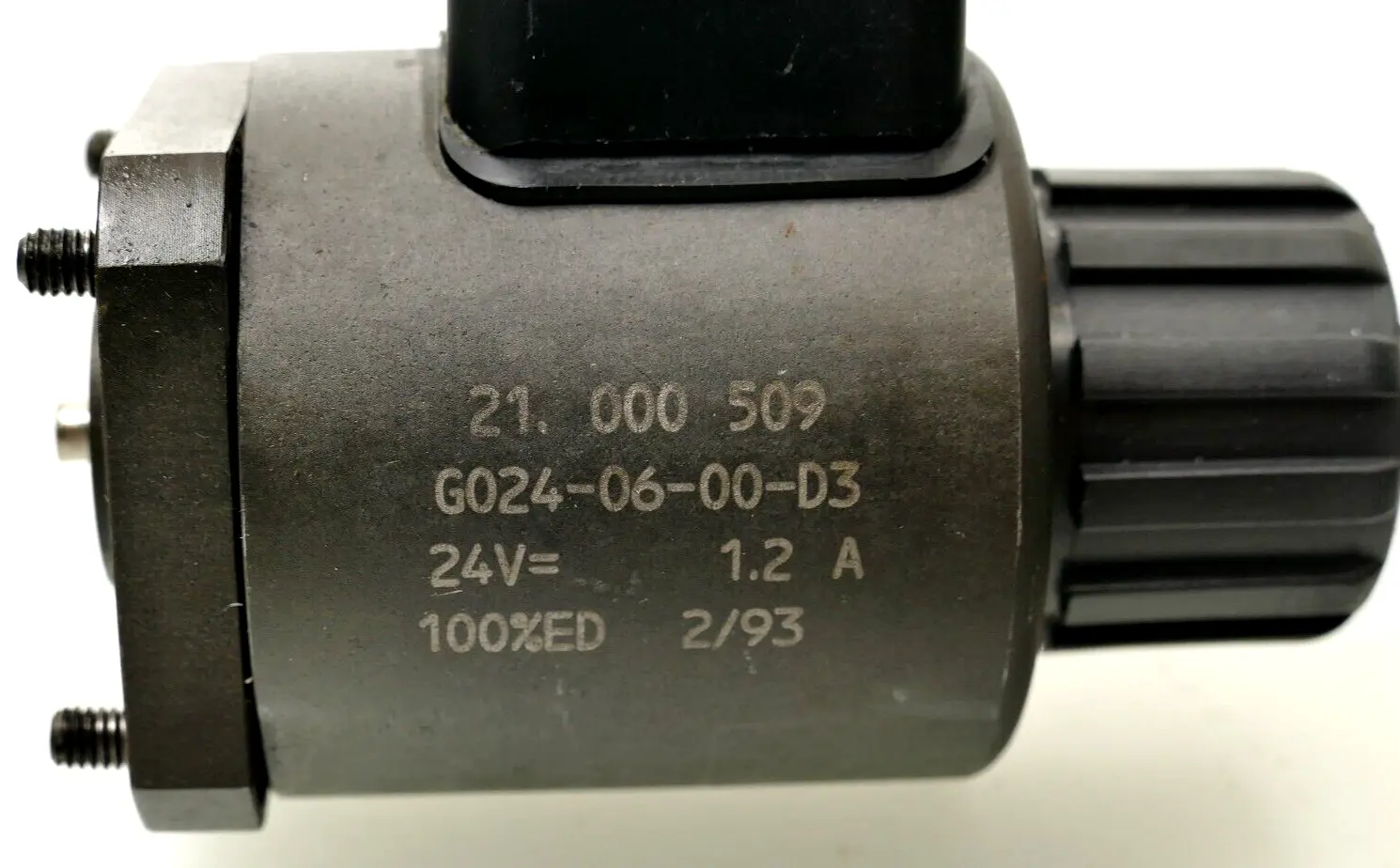 Produktfoto 1 von 21. 000 509 Magnetspule G024-06-00-D3 | 24V= | 1.2A | 100%ED