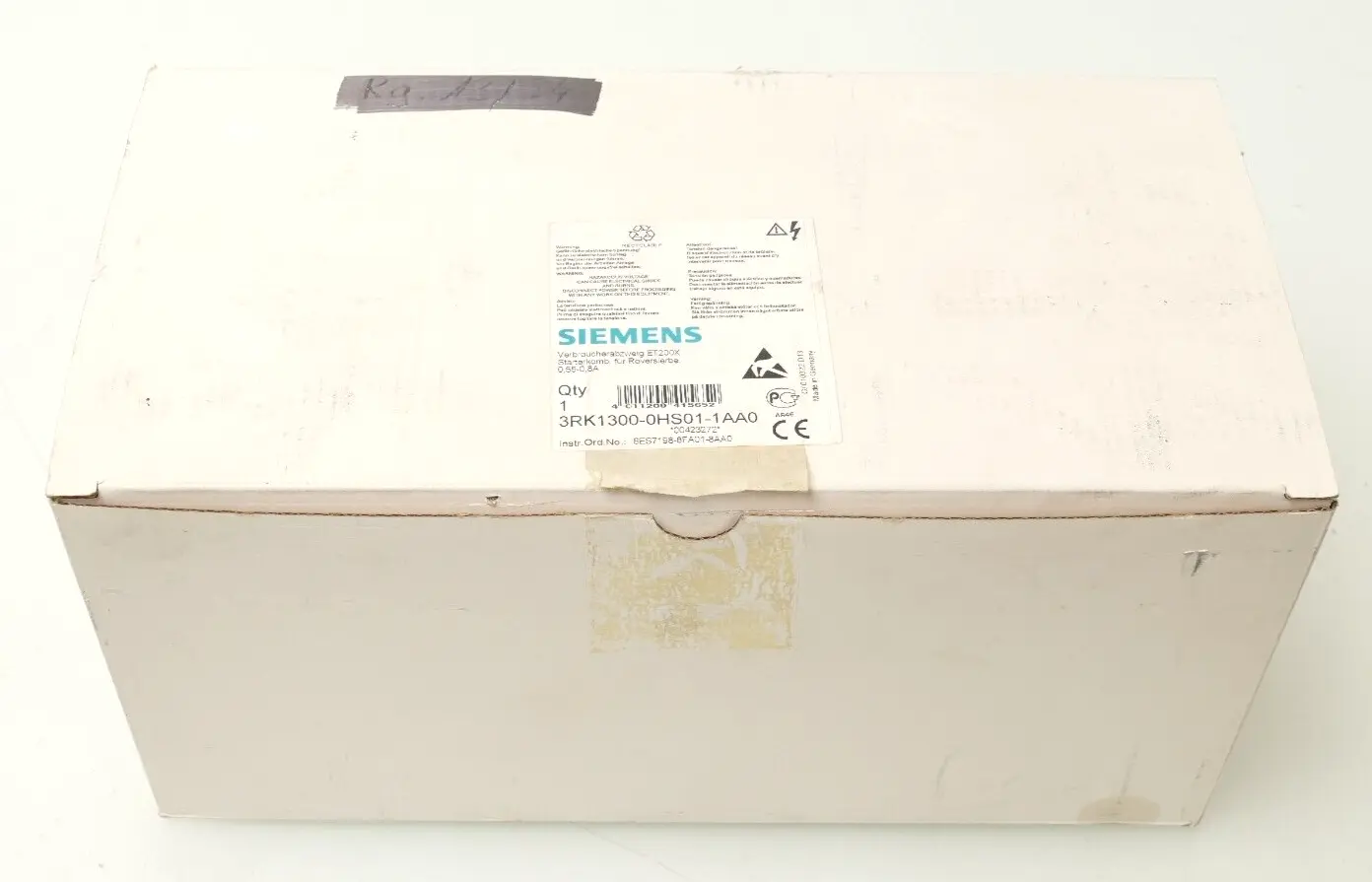 Produktfoto 1 von Siemens Direktstarter EM 300 RS | 3RK1300-0HS01-1AA0 | 3RK1 300-0HS01-1AA0
