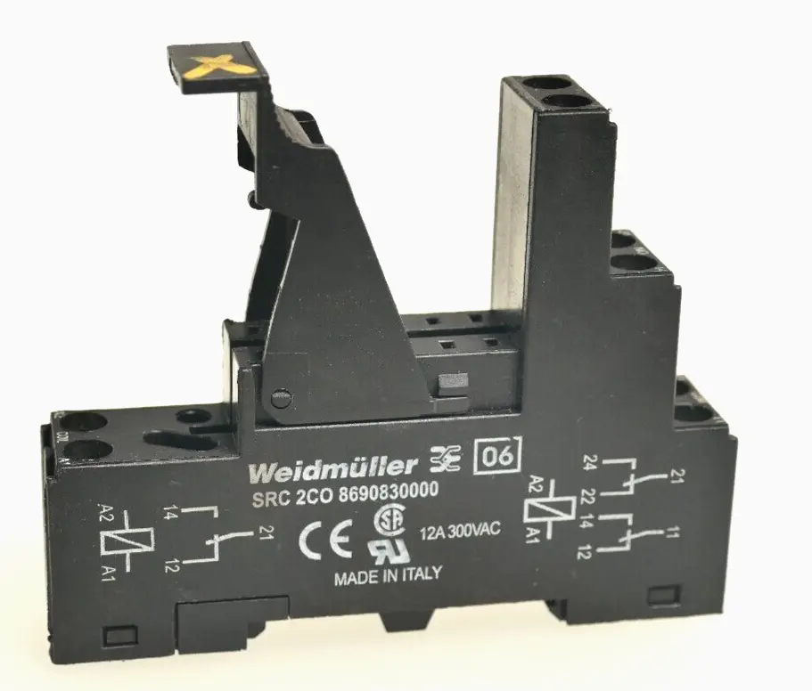 Produktfoto 1 von Weidmüller Relaissockel SRC 2CO | 8690830000