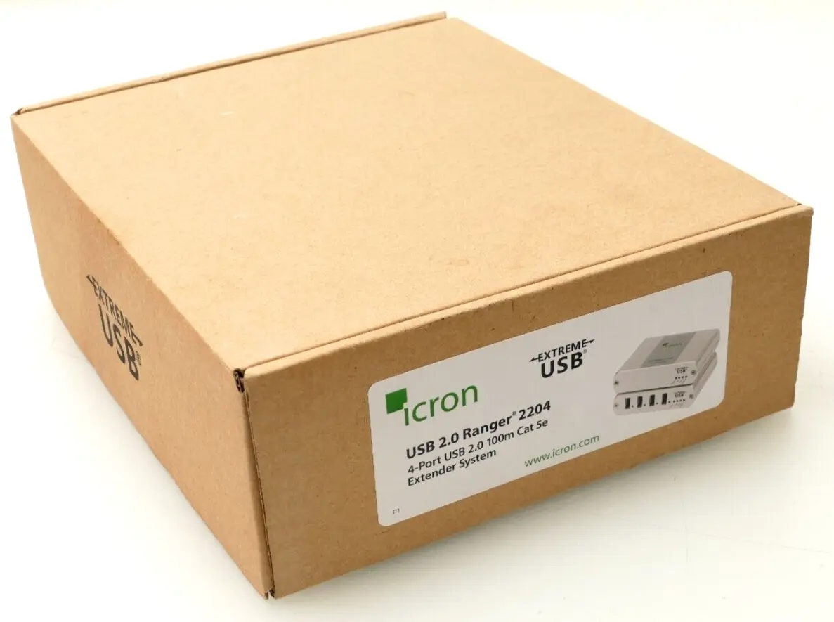 Produktfoto 1 von icron EXTREME USB 2.0 Ranger 2204 4-Port USB 2.0 100m Cat 5e Extender System