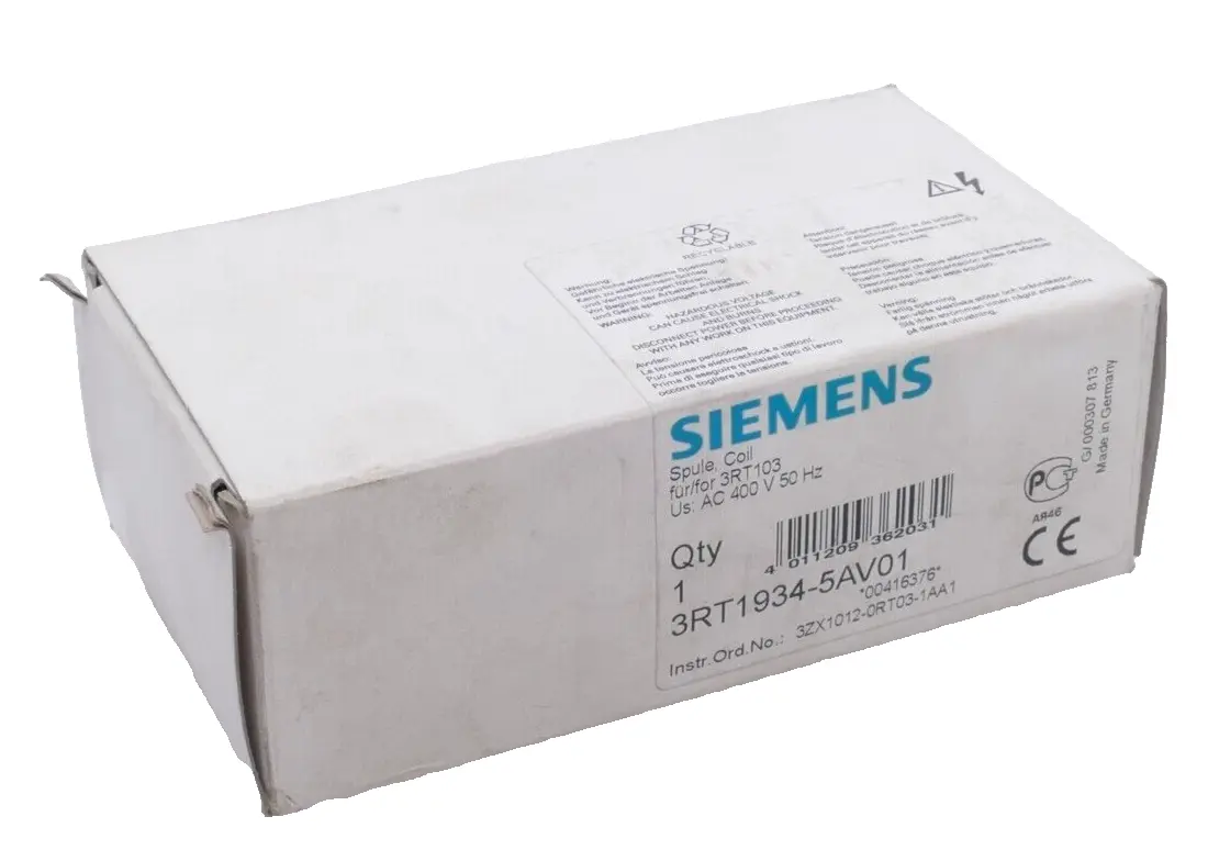 Produktfoto 1 von Siemens Spule 3RT1 934-5AV01 | 3RT1934-5AV01