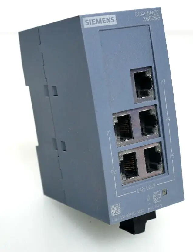 Produktfoto 1 von Siemens Scalance XB005G | 6GK5 005-0GA00-1AB2 | E:01 | 6GK5005-0GA00-1AB2