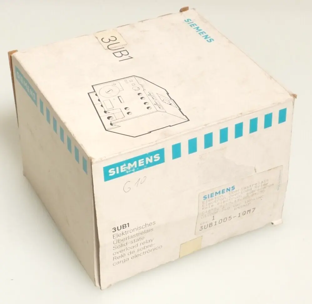 Produktfoto 1 von Siemens 3UB1005-1QM7 Elektronisches Überlastrelais 3UB1 005-1QM7
