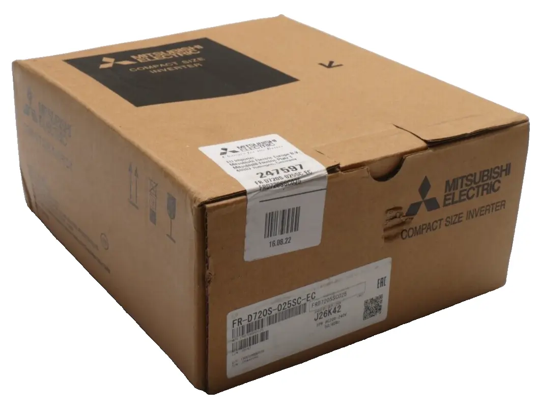 Produktfoto 1 von Mitsubishi Electric Compact Size Inverter FR-D720S-025SC-EC | 247597