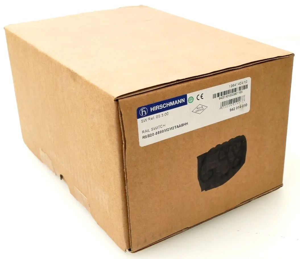Produktfoto 1 von Hirschmann Rail Switch RSB20-0800M2M2TAABHH | SW Rel.05.3.00 | 942 014-010