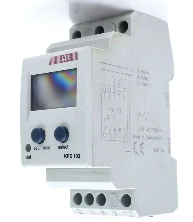 Produktfoto 1 von SAIA BURGESS KFE103 NE1N Über-/ Unterstrom Überwachung LCD