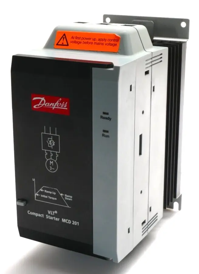 Produktfoto 1 von Danfoss VLT Compact Starter MCD 201 7,5kW | MCD201-007-T6-CV1 | 175G5198