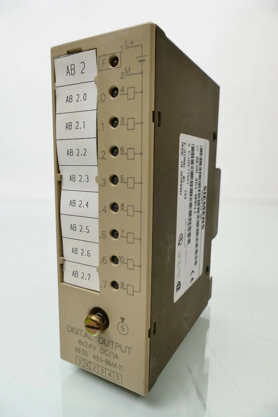 Produktfoto 1 von Siemens SIMATIC S5 Digitalausgabe 6ES5 451-8MA11 | E:01 | 6ES5451-8MA11