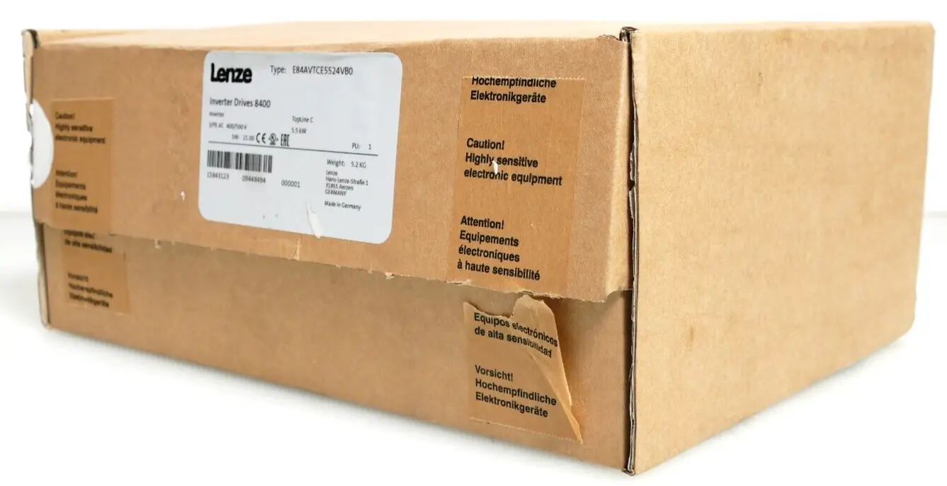 Lenze Inverter Drives 8400 | 15843123 | SW:21.00 | E84AVTCE5524VB0