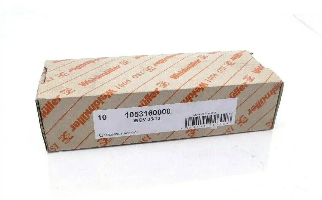 Produktfoto 1 von 10x Weidmüller Querverbinder WQV 35/10 | 1053160000