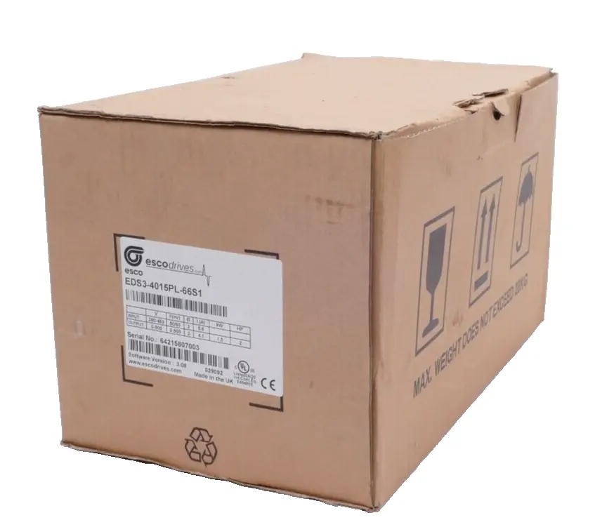 Produktfoto 1 von Escodrives esco Frequenzumrichter | SW: V3.08 | EDS3-4015PL-66S1