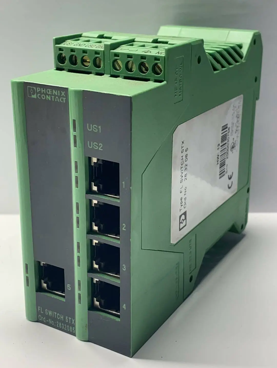 Produktfoto 1 von Phoenix Contact Ethernet Switch 28 32 08 5 | FL SWITCH 5TX | 2832085