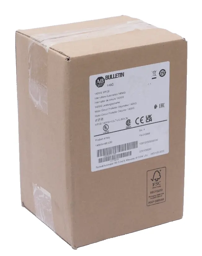 Produktfoto 1 von Allen-Bradley 140MG MPCB Leistungsschalter | Ser. A | 140MG-H8E-C60