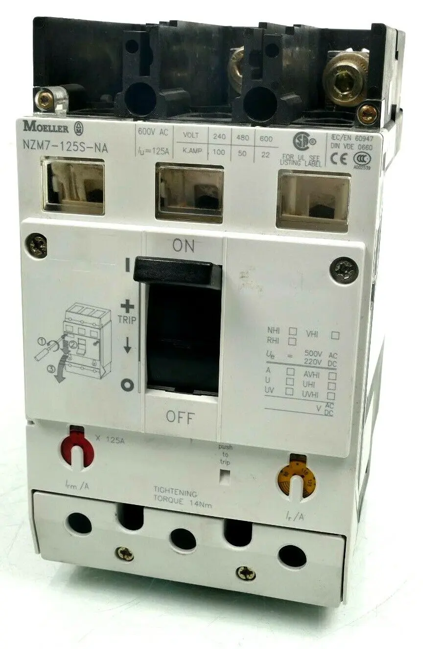 Produktfoto 1 von Klöckner Moeller Leistungsschalter | NZM7-125S-NA