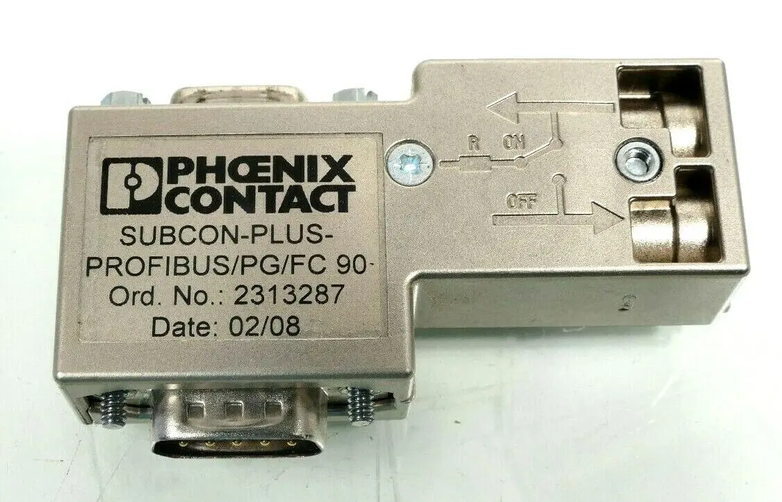 Produktfoto 1 von Phoenix Contact Profibusstecker SUBCON-PLUS-PROFIBUS/FC 90 | 2313274