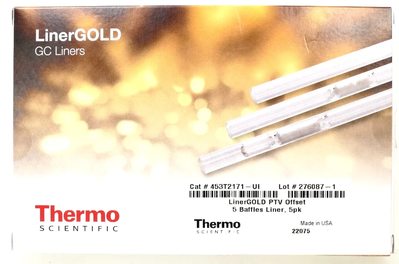 Produktfoto 1 von Thermo Scientific 453T2171-UI LinersGOLD PTV Offset | GC-Einlagen   5stk.