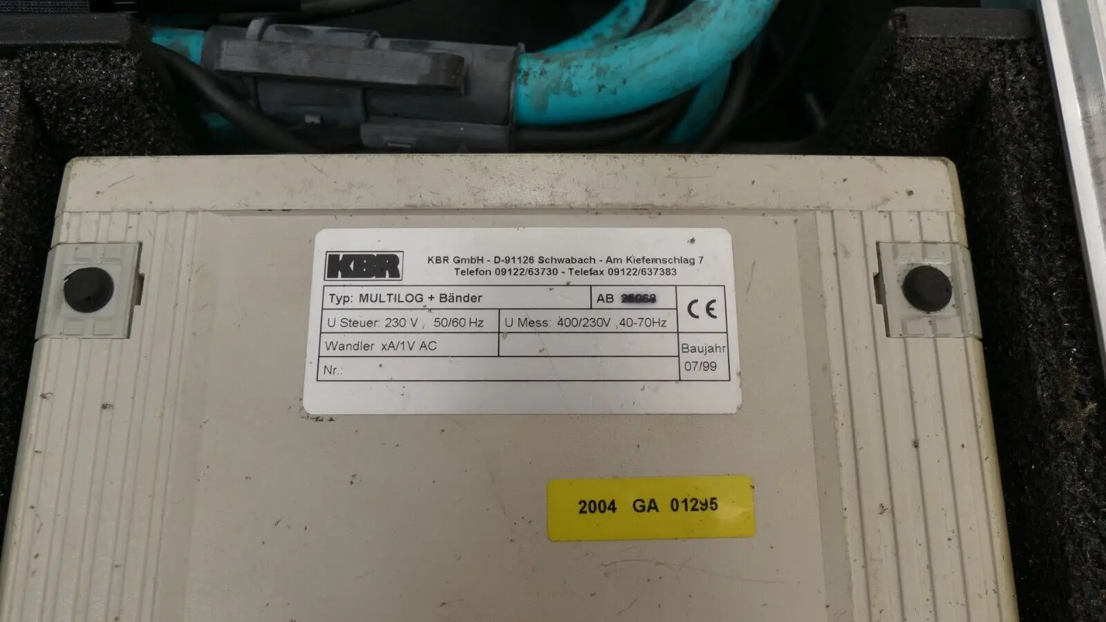 Produktfoto 1 von KBR MULTILOG + Bänder Netzanalysator AB 25068