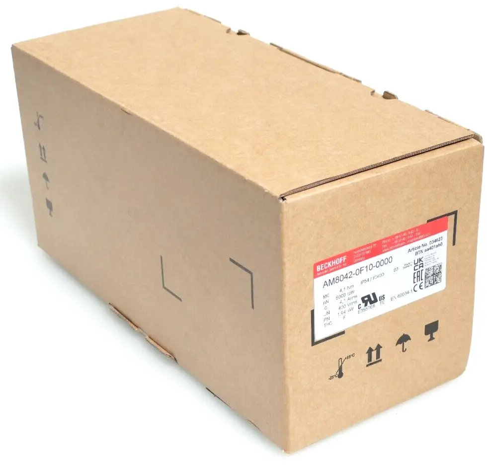 Produktfoto 1 von Beckhoff Servomotor 4,10 Nm | AM8042-0F10-0000