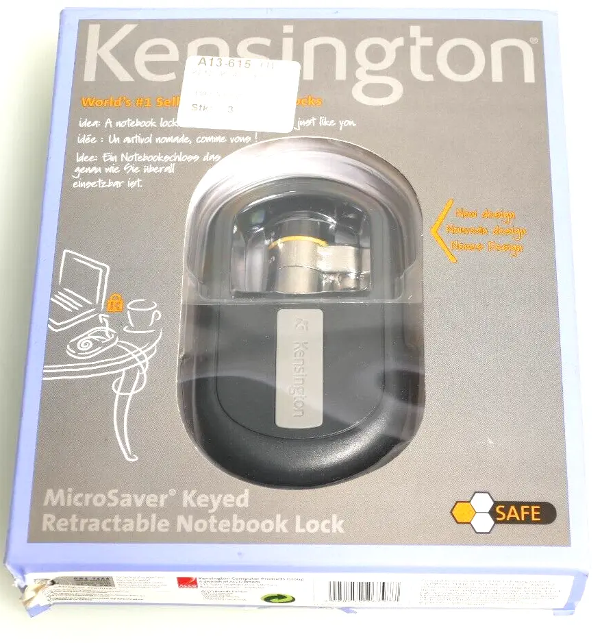 Produktfoto 1 von Kensington MicroSaver Keyed Retractable Notebook Lock | A13-615
