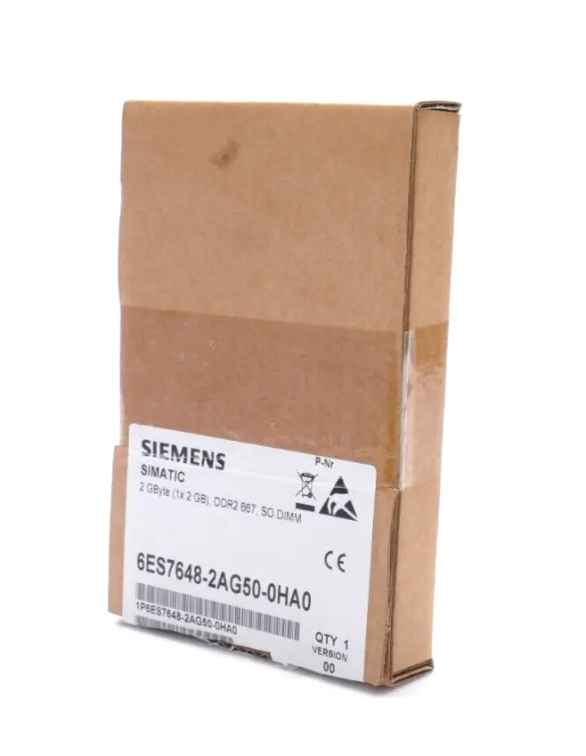 Produktfoto 1 von Siemens Simatic Speichererweiterung 2GB | E:00 | 6ES7648-2AG50-0HA0