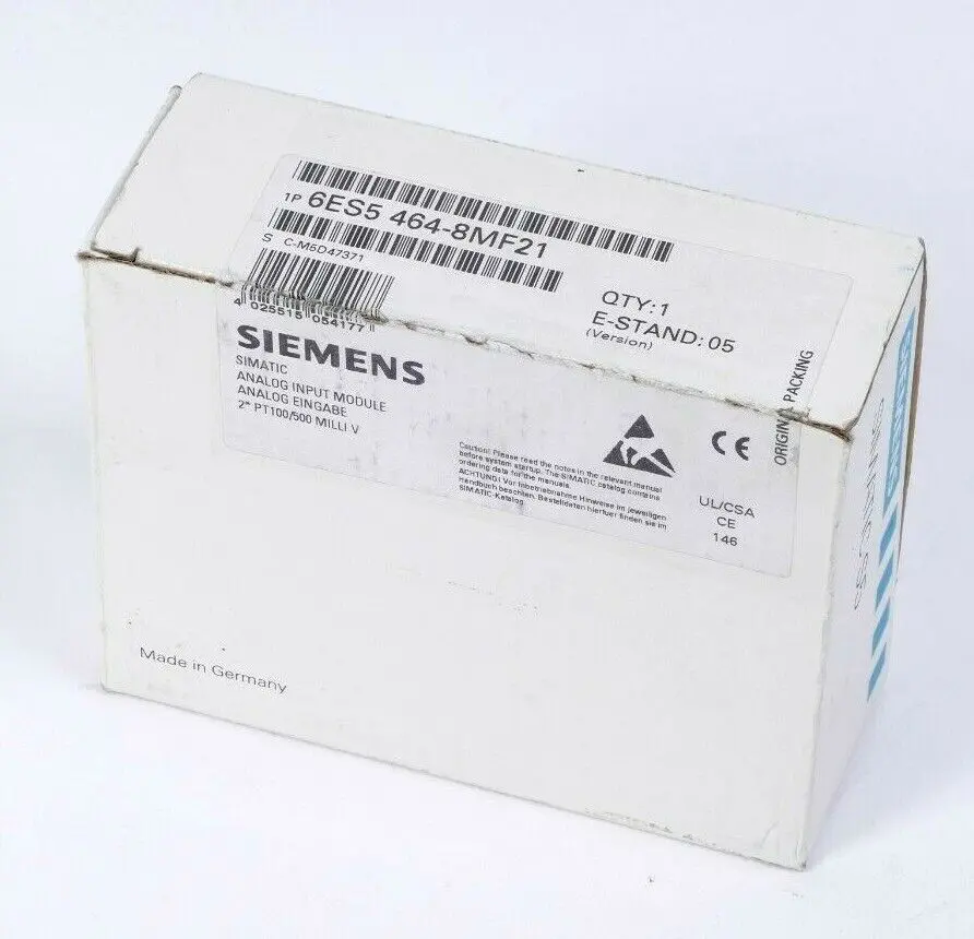 Produktfoto 1 von Siemens SIMATIC S5 Analog Input Module 6ES5 464-8MF21 | 6ES5464-8MF21