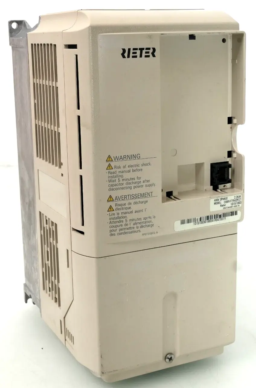 Produktfoto 1 von Yaskawa Rieter Umrichter 400V 3Phase 2.2KW CIMR-F7R42P27 | 10151063