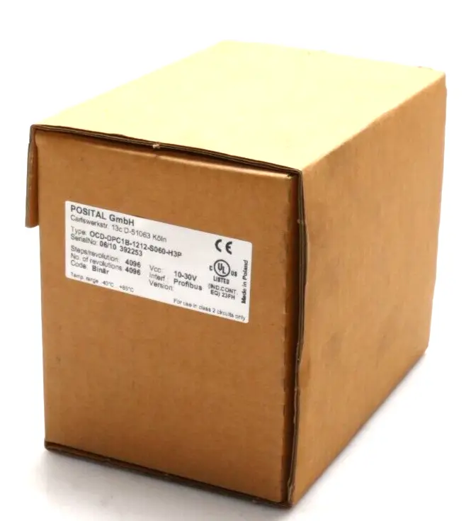 Produktfoto 1 von Posital PROFIBUS Drehgeber | OCD-DPC1B-1212-S060-H3P
