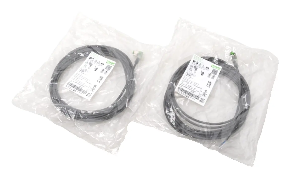 Produktfoto 1 von 2x Murr Elektronik M12 Verbindungskabel 5m | 7000-12421-6340500
