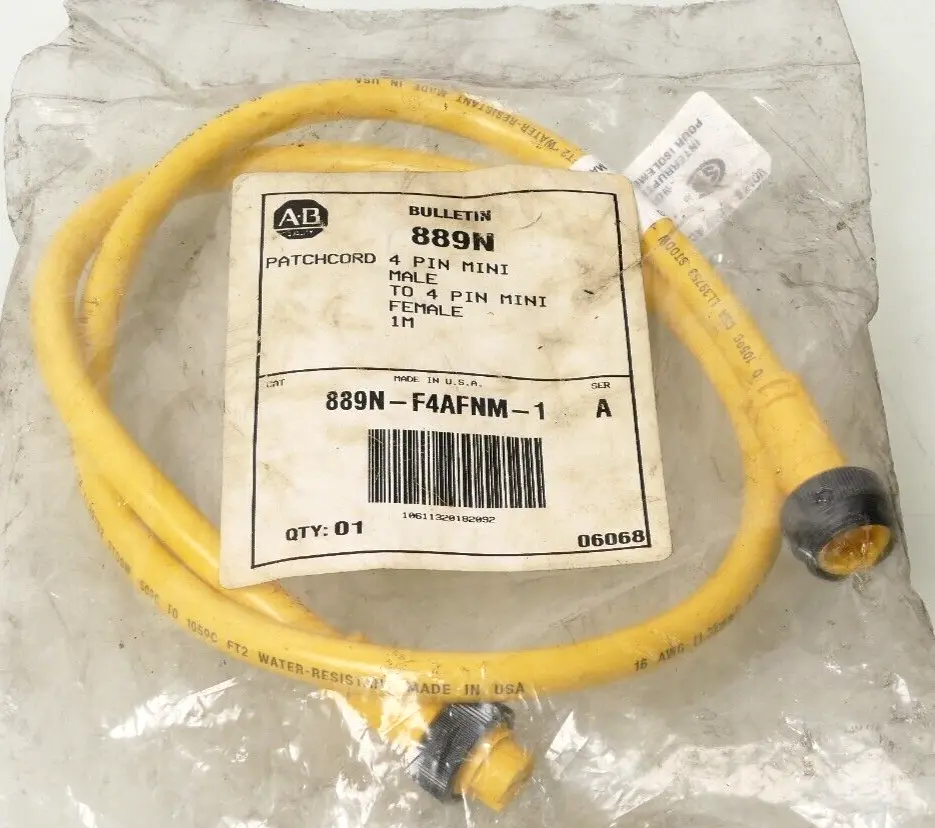 Produktfoto 1 von Allen-Bradley BULLETIN 889N Patchcord | 889N-F4AFNM-1