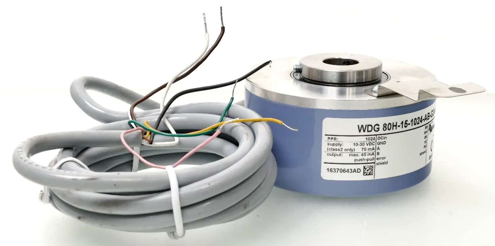 Produktfoto 1 von Wachendorff WDG-80H-15-1024-AB-G24-K3 incremental encoder