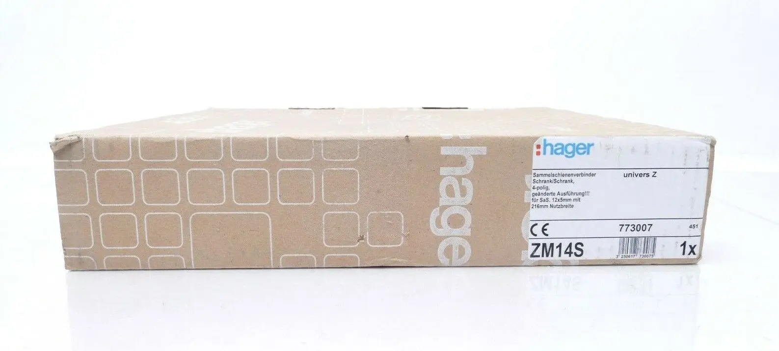 Produktfoto 1 von Hager univers Z Sammelschienenverbinder ZM14S | 773007