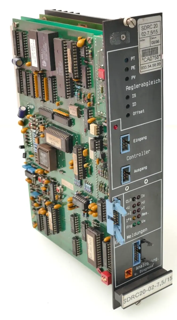 Produktfoto 1 von Cloos Engineering 033.54.58.00 Reglerabgleich SDRC 20 02-7,5/15 | SDRC20-02-7,5/15