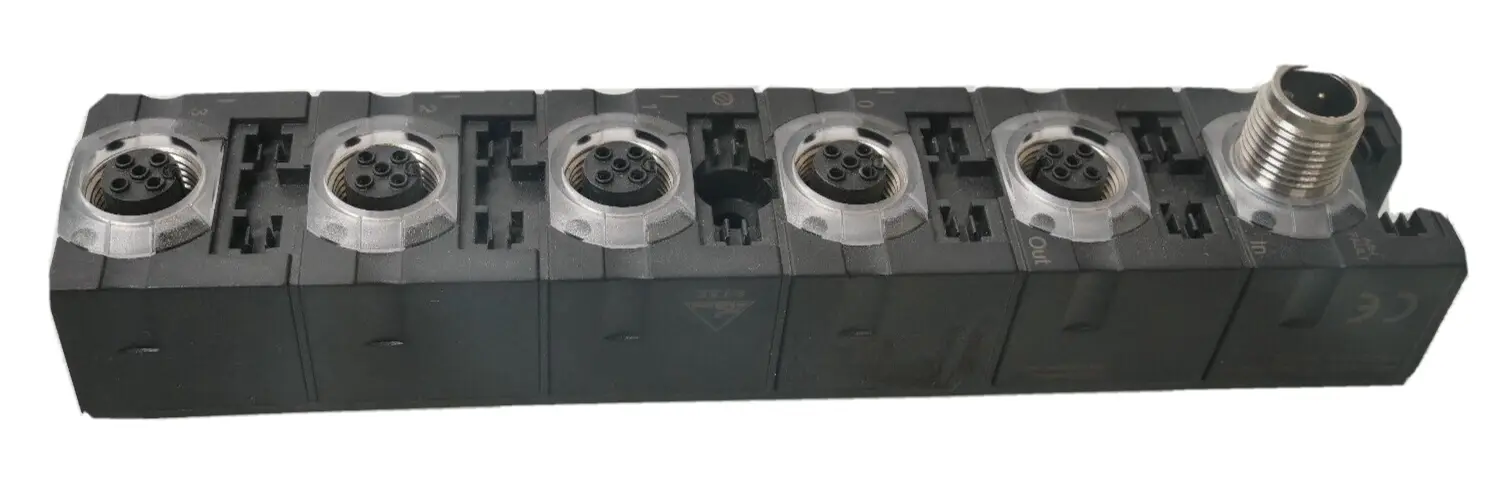 Produktfoto 1 von Murr Elektronik E/A Erweiterungsmodul MASI68 AI4 RTD E 4xM12 | 56442