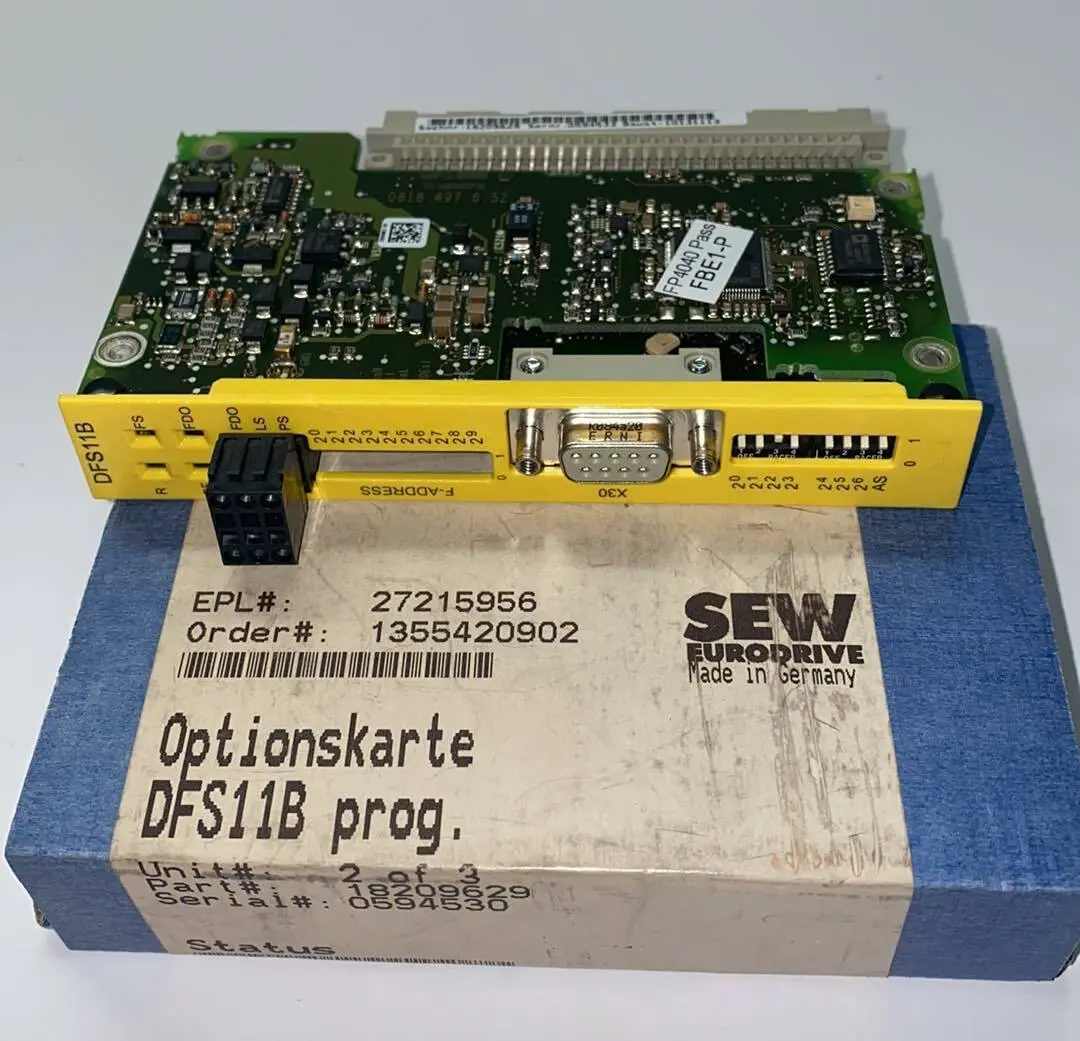 Produktfoto 1 von SEW 18209629 Optionskarte DFS11B prog.