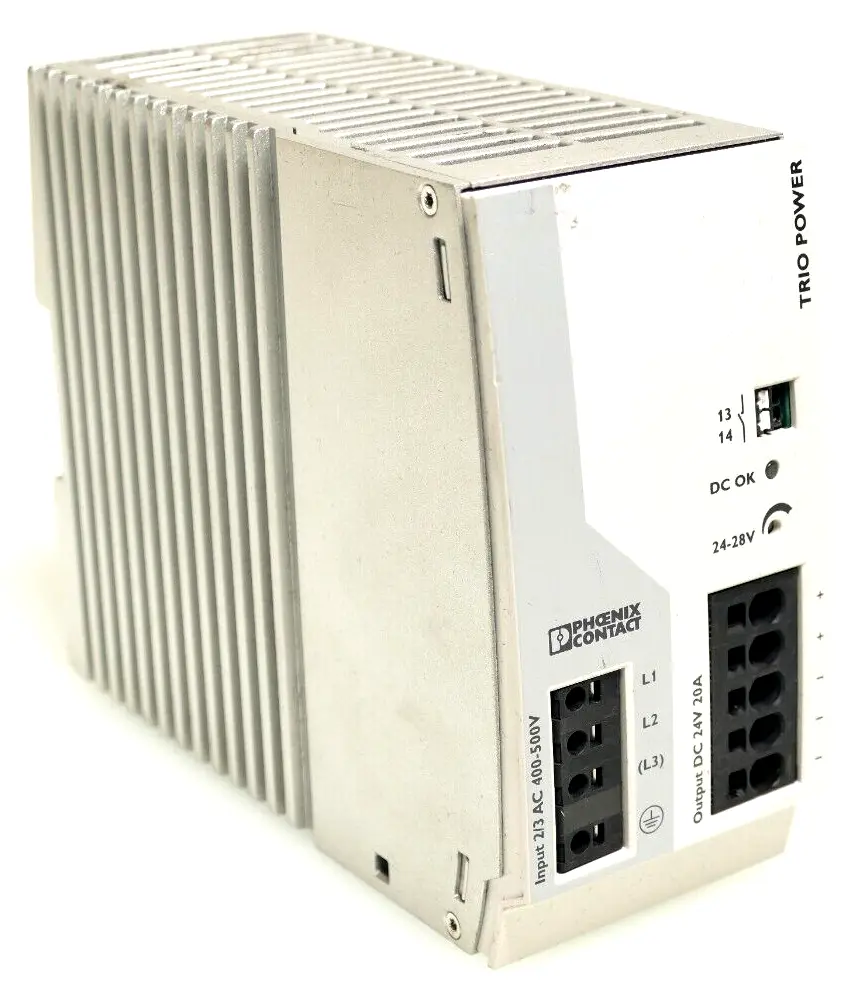 Produktfoto 1 von Phoenix Contact Stromversorgung 29 03 15 5 | TRIO-PS-2G/3AC/24DC/20 | 2903155