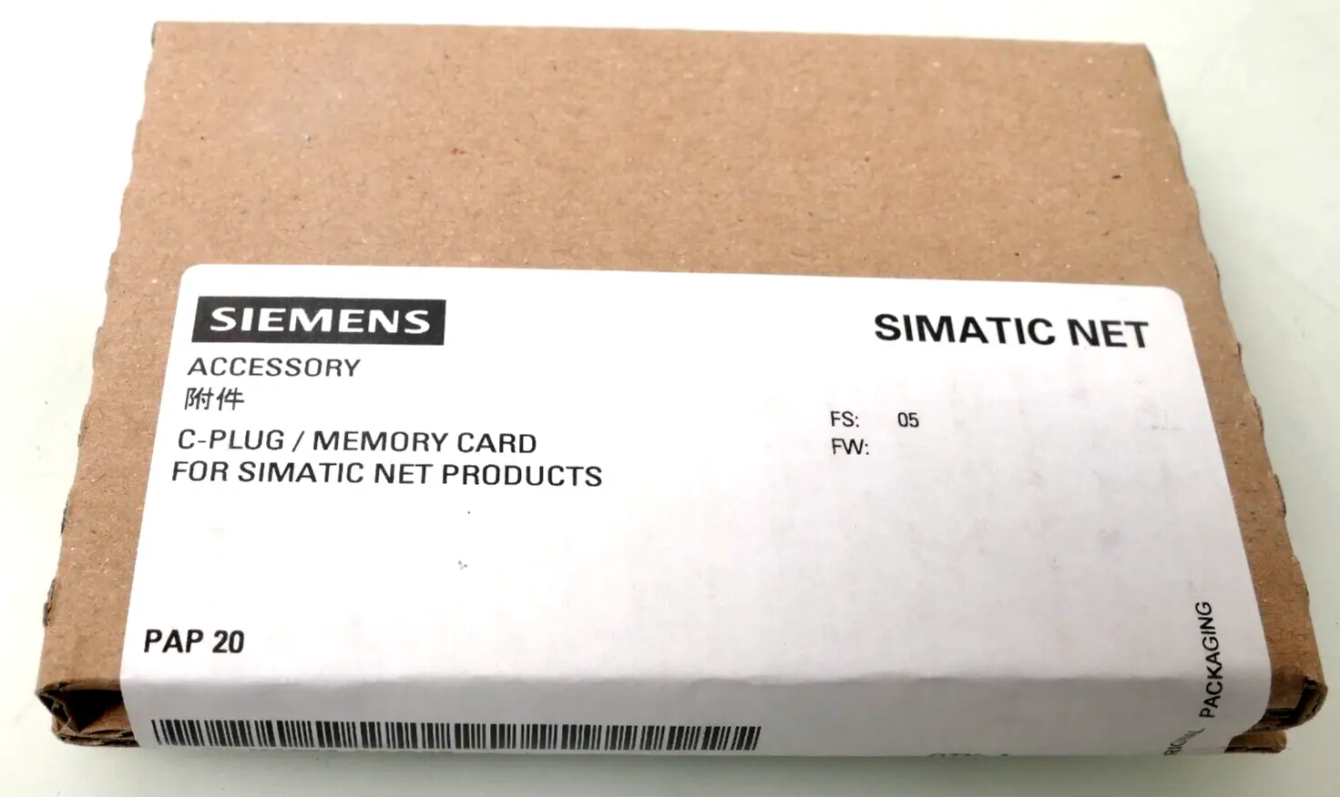 Produktfoto 1 von Siemens SIMATIC NET Memory Card 6GK1 900-0AB00 | FS:05 | 6GK1900-0AB00