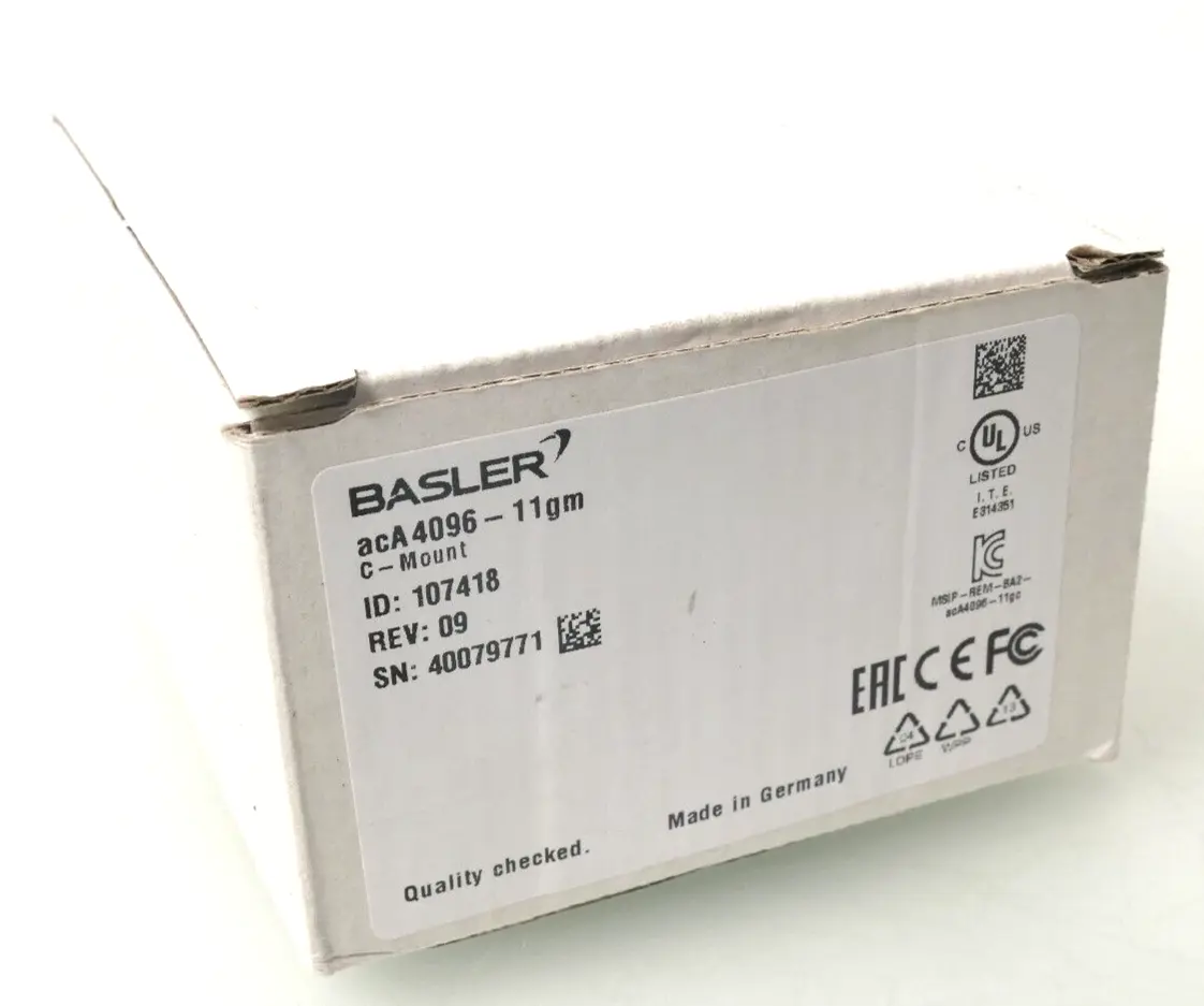 Produktfoto 1 von Basler Kamera acA4096-11gm | 107418 Rev:09