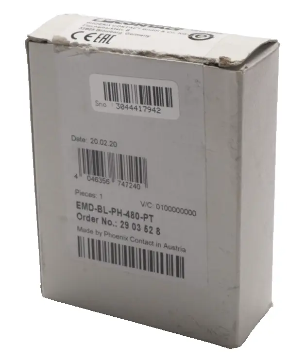 Produktfoto 1 von Phoenix Contact Überwachungsrelais 29 03 52 8 | EMD-BL-PH-480-PT | 2903528