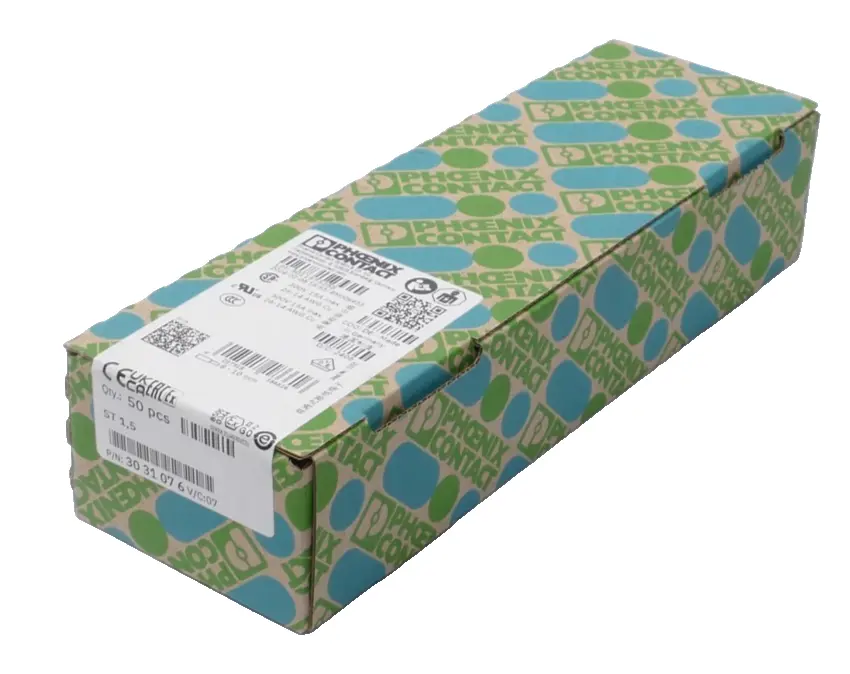 Produktfoto 1 von 50x Phoenix Contact Durchgangsklemme 30 31 07 6 | ST 1,5 | 3031076