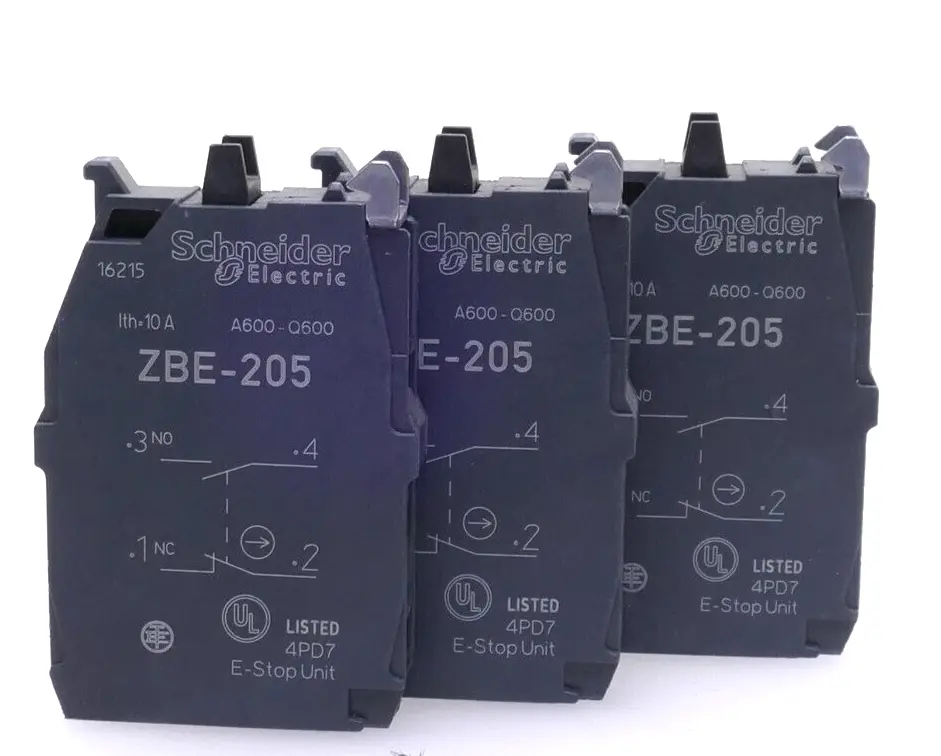 Produktfoto 1 von 3x Schneider Electric ZBE 205 Hilfsschalter ZBE205 | 16215