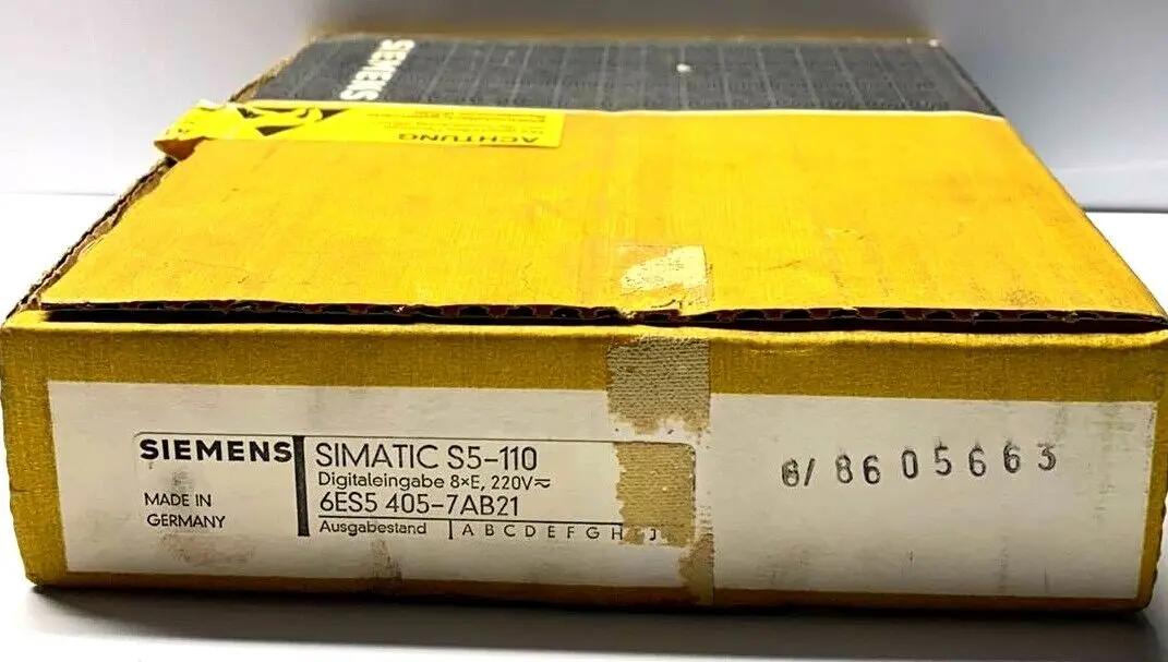 Produktfoto 1 von Siemens SIMATIC S5-110 Digitaleingabe 6ES5 405-7AB21 | 6ES5405-7AB21