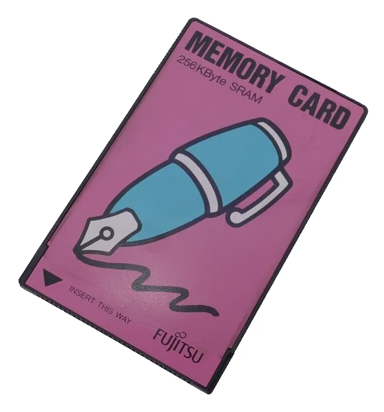 Fujitsu ICMC V4.1 Memory Card 256KByte SRAM