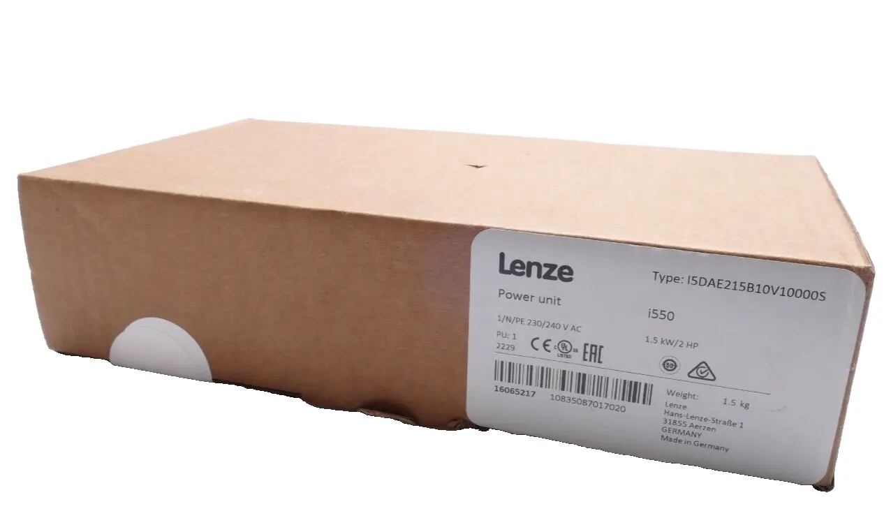 Produktfoto 1 von Lenze i550 Frequenzumrichter 1.5kW / 2HP I5DAE215B10V10000S | 16065217