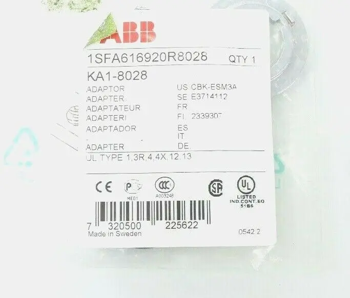 Produktfoto 1 von ABB KA1-8028 Adapter | 1SFA616920R8028