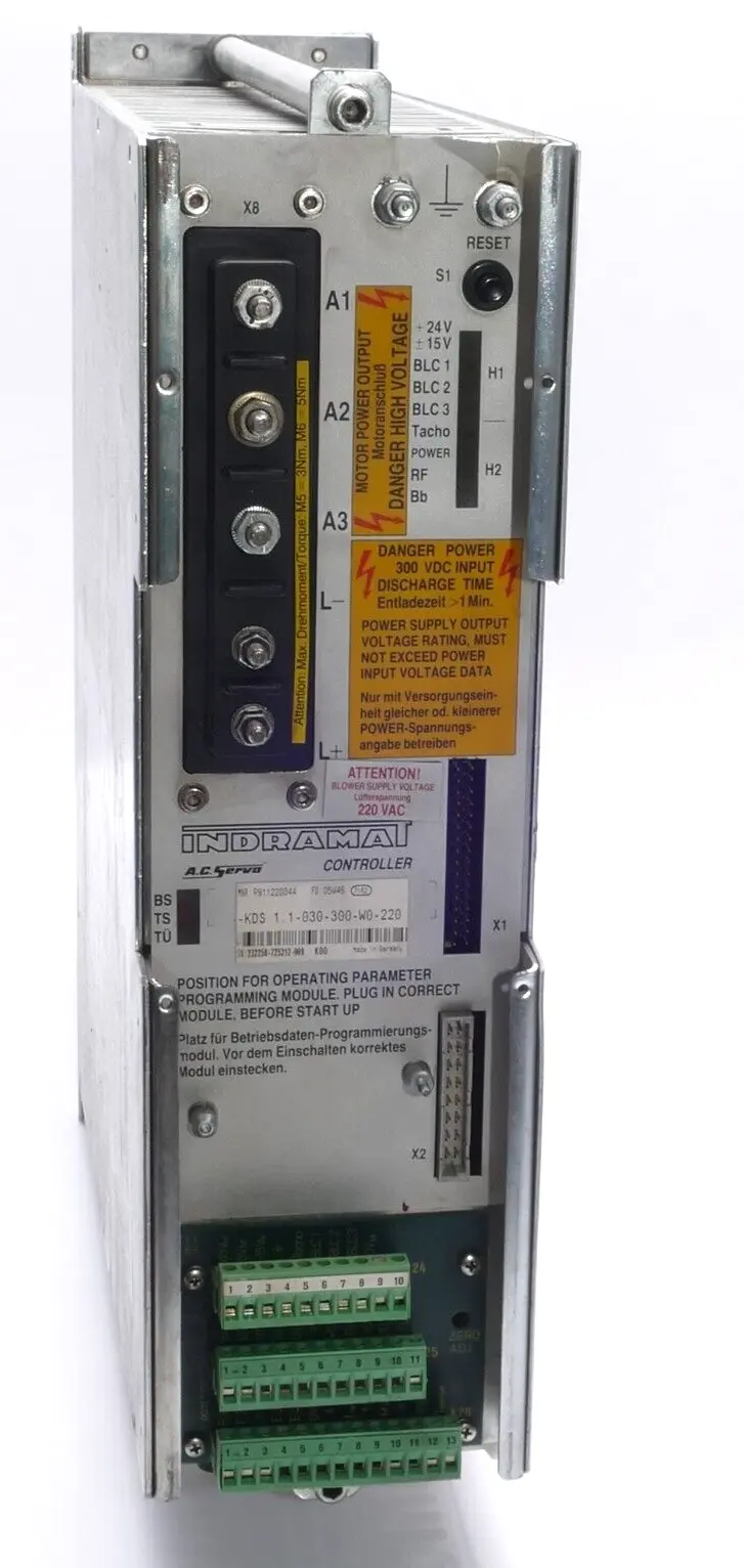 Produktfoto 1 von Indramat Servo Controller KDS 1.1-030-300-W0-220 | R911220044