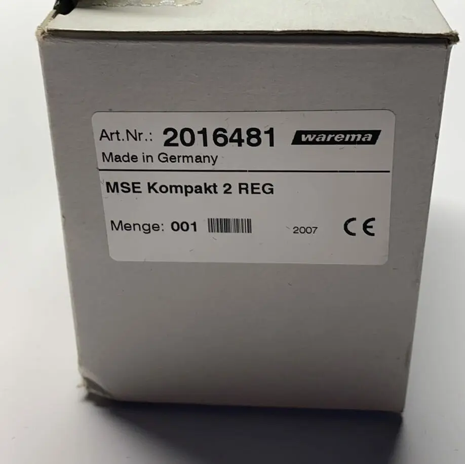 WAREMA Motorsteuereinheit 2-fach, MSE Kompakt 2 ZL REG, - neu: 2016481